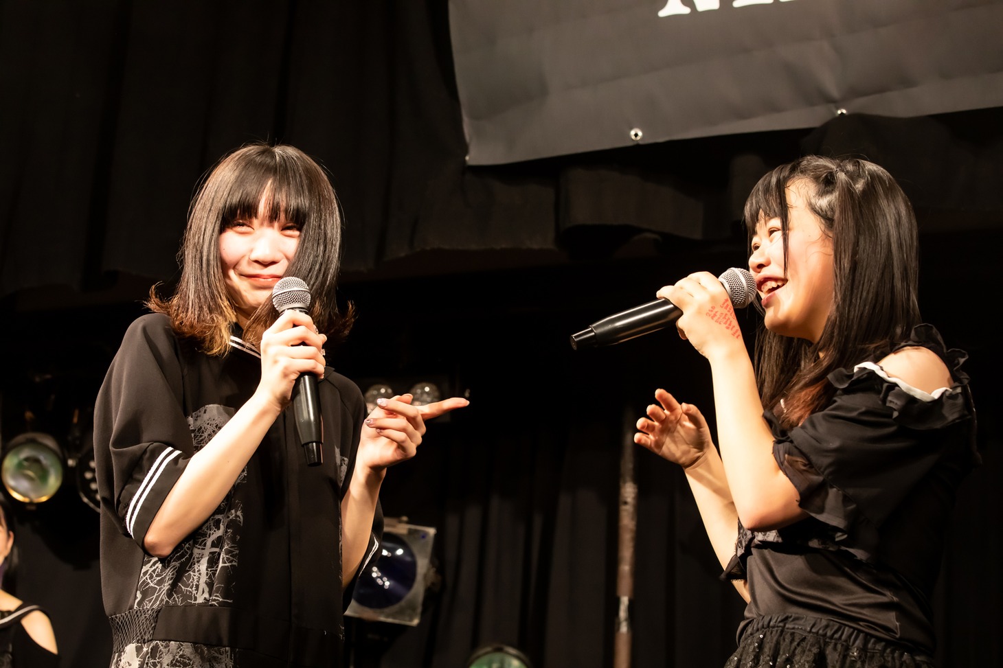 長門蓮と小笠原唯。（Photo by Masayo）
