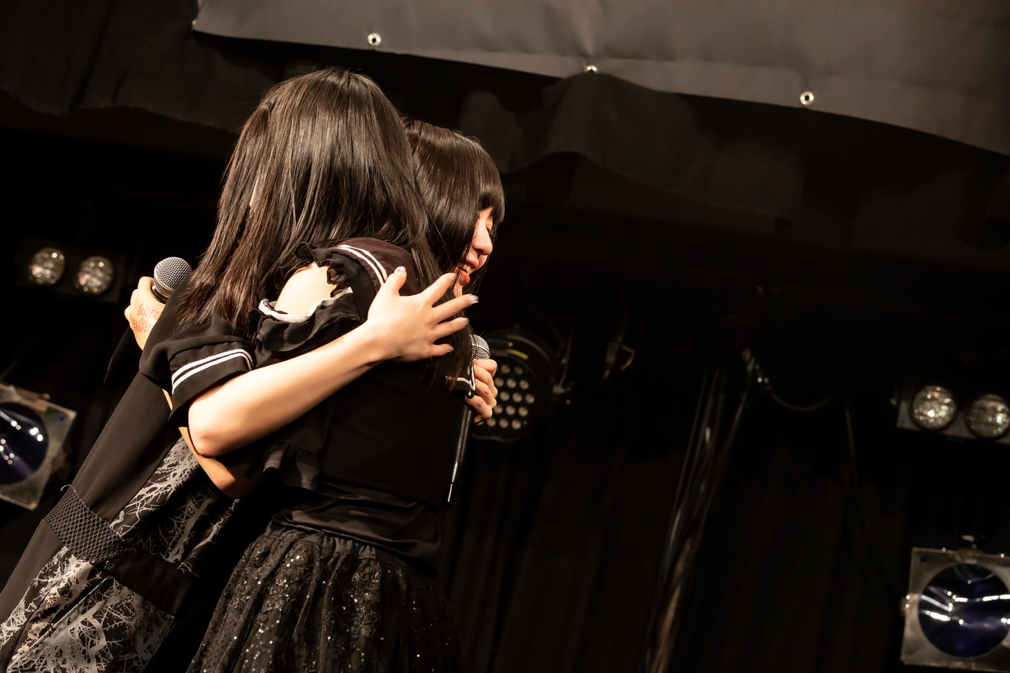 長門蓮と小笠原唯。（Photo by Masayo）