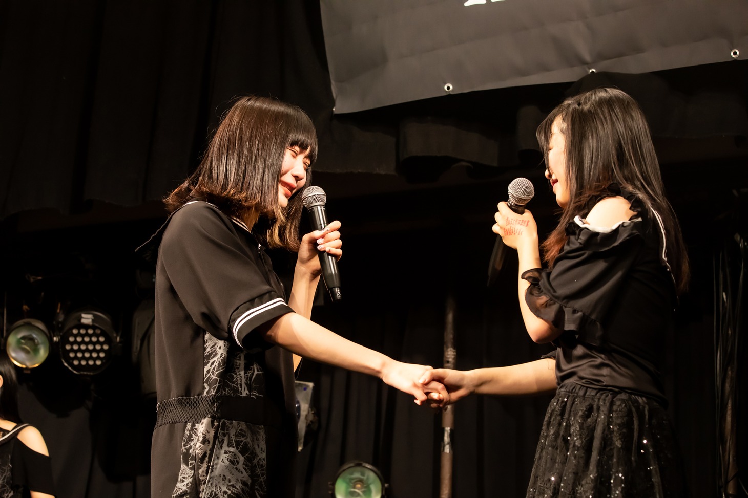 長門蓮と小笠原唯。（Photo by Masayo）