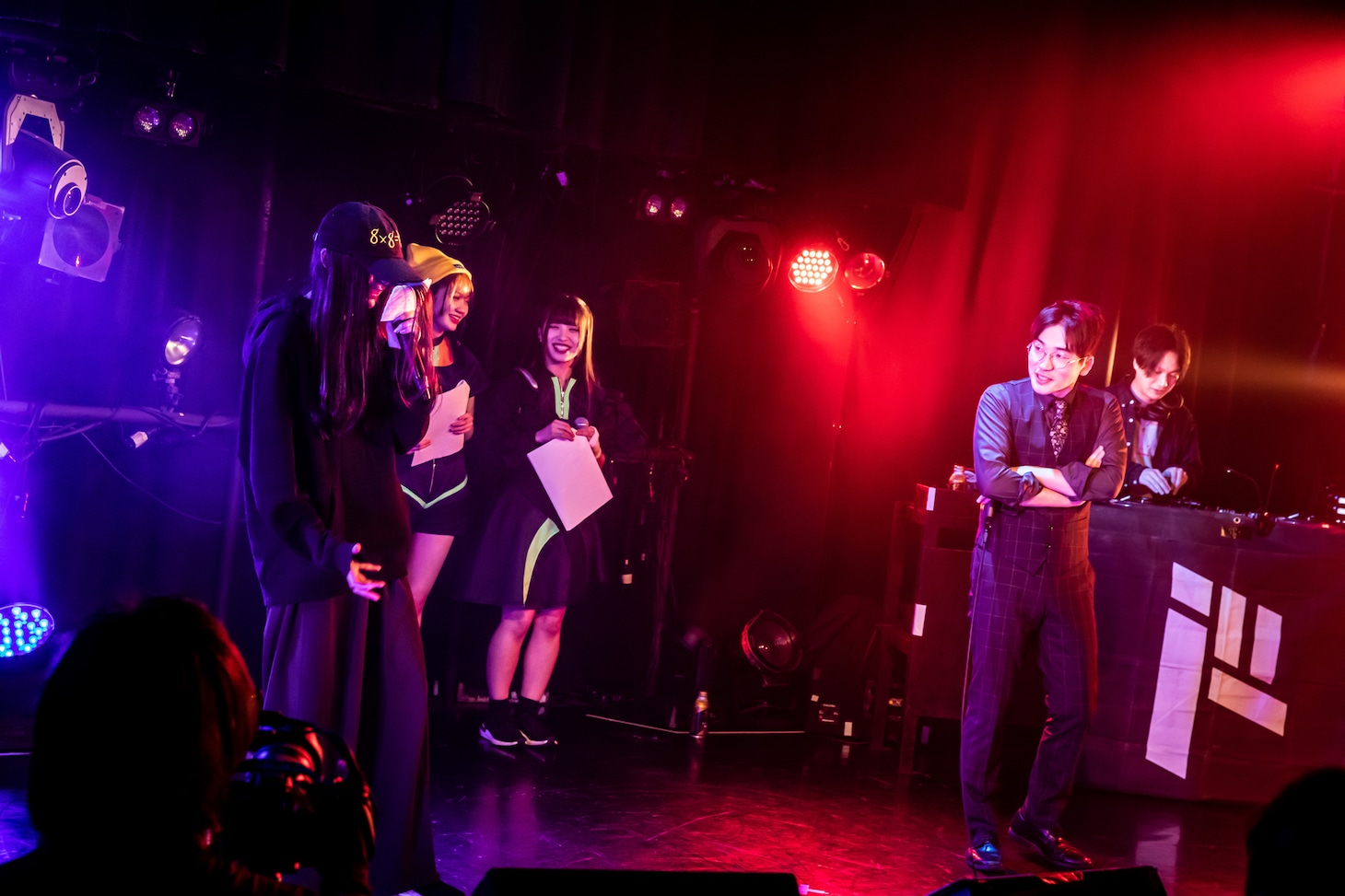 MCバトルの様子。（Photo by Masayo）