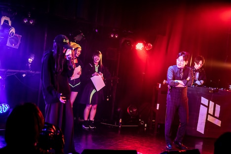 MCバトルの様子。(Photo by Masayo)