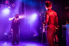 ミミノシキュウとDOTAMA。（Photo by Masayo）