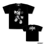 「ミッキーマウス Tシャツ」ブラック  (c)DISNEY