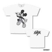 「ミッキーマウス Tシャツ」ホワイト  (c)DISNEY