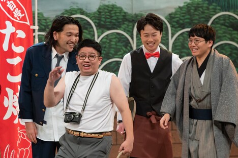 「オールスター即興LIVEコメディ アドリバー」より。(c)読売テレビ