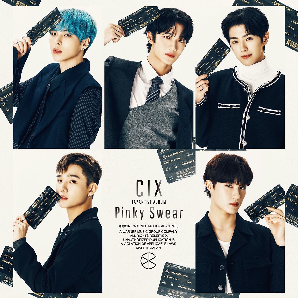 CIX「Pinky Swear」初回限定盤Bジャケット