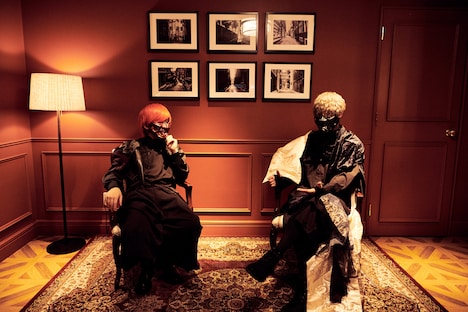 「KATARI×マツリー特別公演-瞳の交錯-」アフタートークの様子。