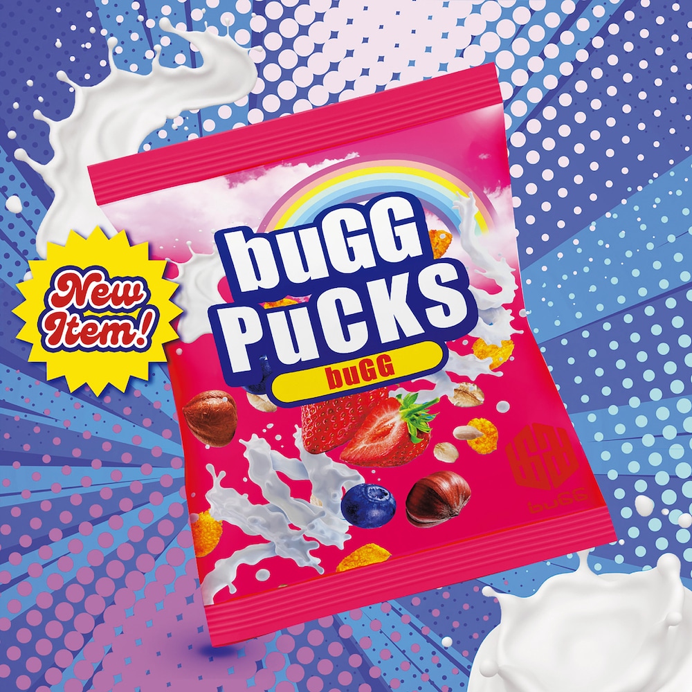 buGG「buGG PuCKS」ジャケット