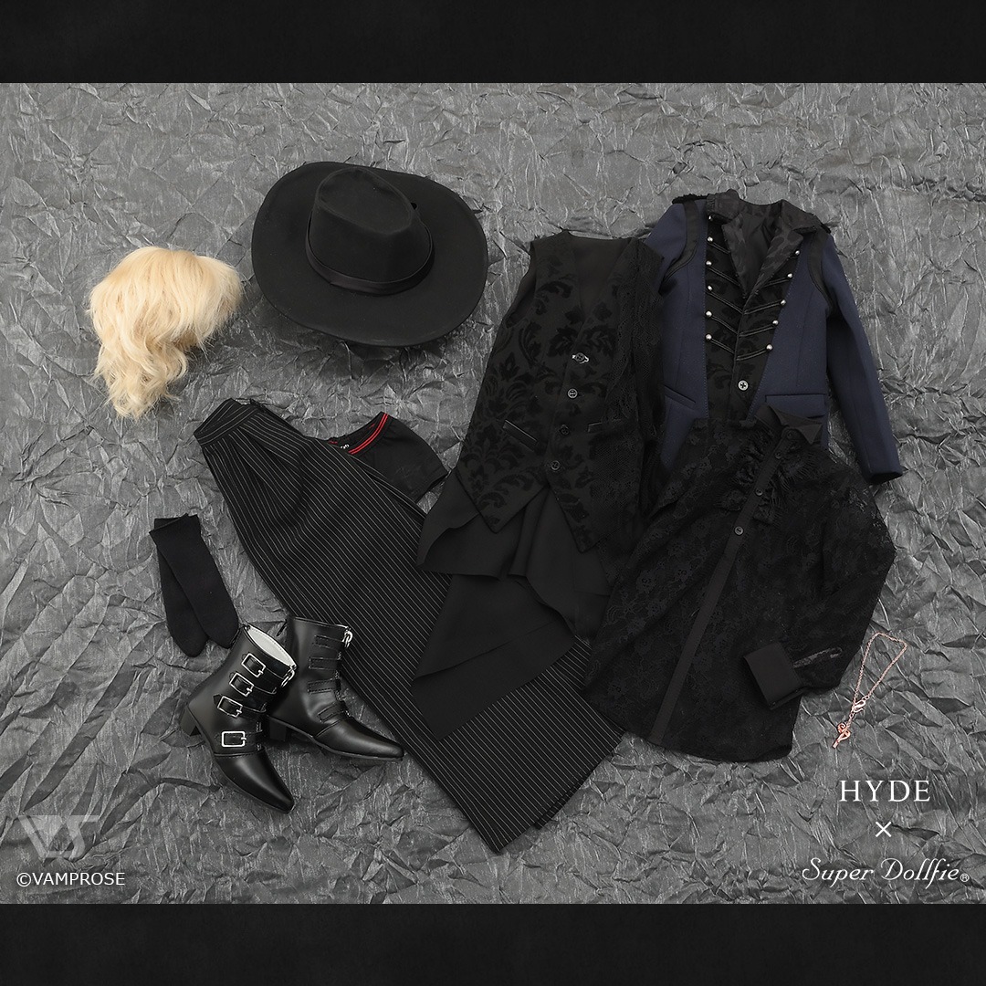 Super Dollfie Graffiti 男の子「HYDE」本体の付属品