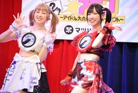 クマリデパートの楓フウカと小田アヤネ。