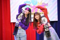 lyrical schoolのminanとhinako。