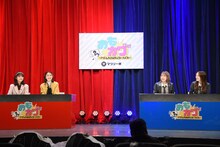 準決勝で対決した東京女子流チームとAKB48チーム。