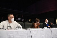 審査員のせきしろ、竹中夏海、バッファロー吾郎A。