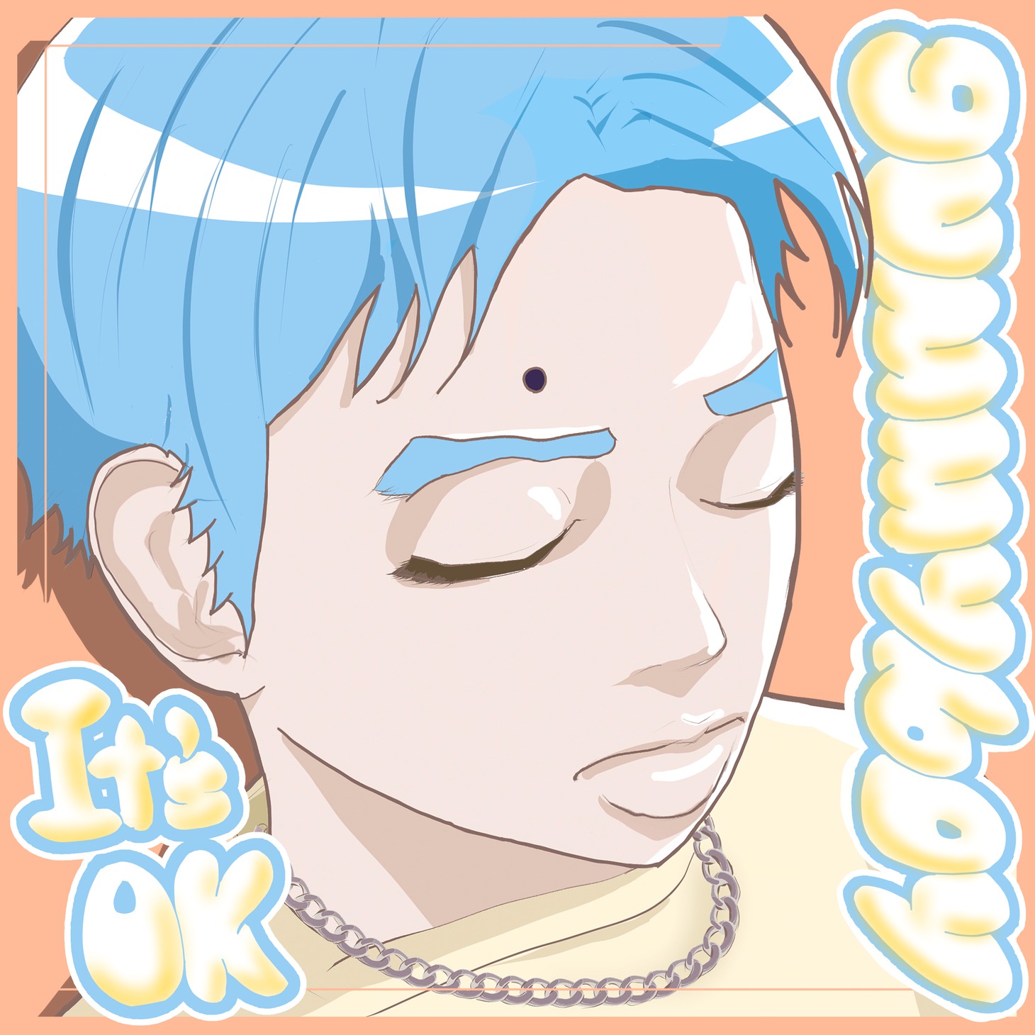 gummyboy「it's OK」配信ジャケット