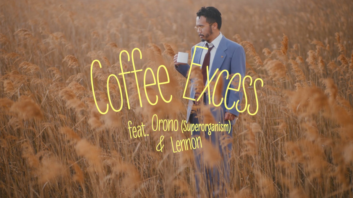mabanua「Coffee Excess feat. Orono (Superorganism) & Lennon」ミュージックビデオより。