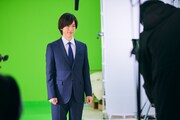 「バイトルPRO」新CM撮影時のDAIGO。