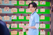 「バイトルPRO」新CM撮影時の吉野北人。