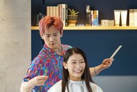 「バイトルPRO」新CM撮影時の浦川翔平。