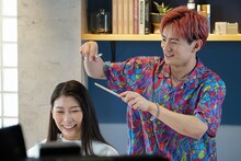 「バイトルPRO」新CM撮影時の浦川翔平。