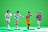 「バイトルPRO」新CM撮影時の様子。