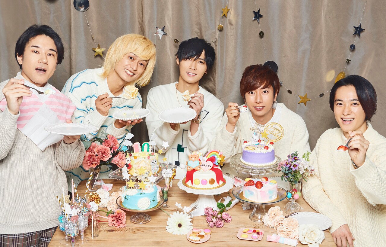 デビュー10周年のA.B.C-Z「ちゃお」でパーティ、オリジナルケーキに