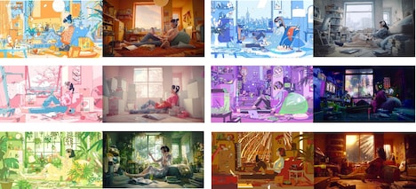 サントリーチューハイ「ほろよい」新テレビCMより。