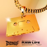 サイプレス上野とロベルト吉野「RAW LIFE feat. 鎮座DOPENESS(Produced by STUTS)」配信ジャケット