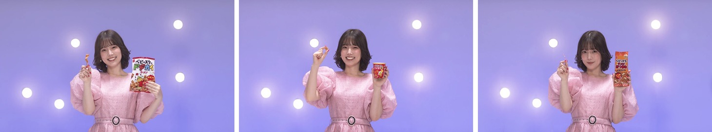 「内田真礼さんが歌うベビースターララバイ！」CM動画より。