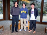 池松壮亮、尾崎世界観（クリープハイプ）、松居大悟。