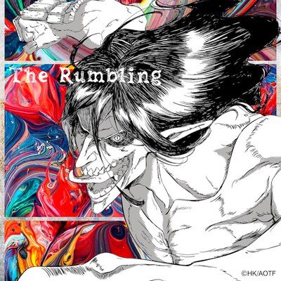 SiM「The Rumbling」配信ジャケット
