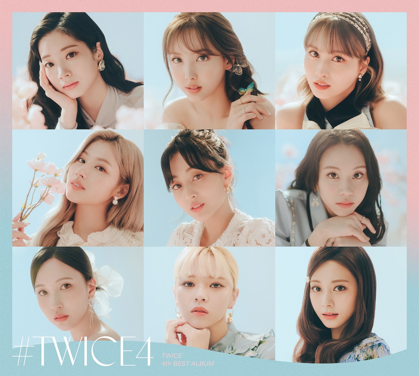 TWICE「#TWICE4」初回限定盤Aジャケット