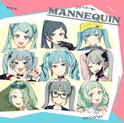 DECO*27「MANNEQUIN」通常盤ジャケット