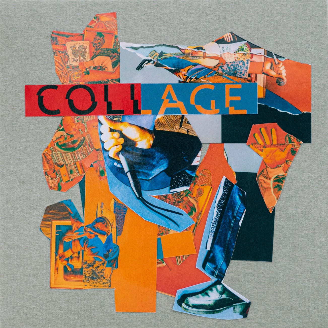 菅田将暉自身がコラージュした「COLLAGE」初回生産限定盤ジャケットのサンプル。