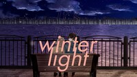 K「winter light feat.sloppy dim」ミュージックビデオのサムネイル。