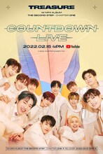 TREASURE「'THE SECOND STEP : CHAPTER ONE' COUNTDOWN LIVE」ビジュアル