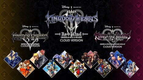 「KINGDOM HEARTS」キービジュアル(c)Disney. (c)DisneyPixar. Developed by SQUARE ENIX