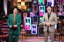 左から谷中敦、田中圭。(c)日本テレビ