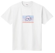 「ぞうきんドッグ」うるうるぞうきんドッグTシャツ(白)
