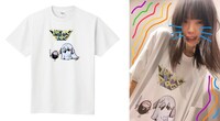 「ぞうきんドッグ」はじまりの2人Tシャツ（白）