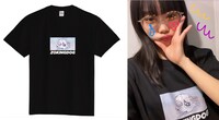 「ぞうきんドッグ」うるうるぞうきんドッグTシャツ（黒）