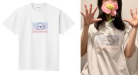 「ぞうきんドッグ」うるうるぞうきんドッグTシャツ（白）