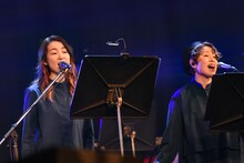 「くるりの25回転」東京ガーデンシアター公演の様子。（撮影：岸田哲平）