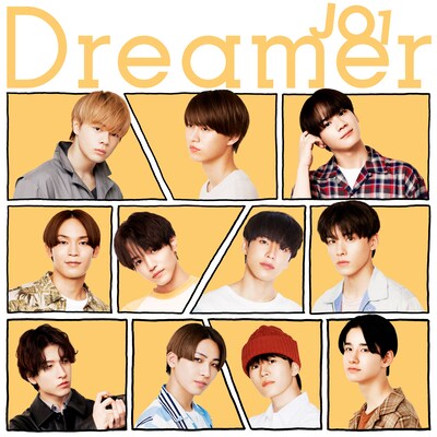 JO1「Dreamer」配信ジャケット (c)LAPONE ENTERTAINMENT