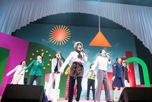 私立恵比寿中学「エビ中会員限定ファン感謝デー2022」の様子。