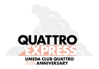 「UMEDA CLUB QUATTRO 10th Anniversary "QUATTRO EXPRESS"」ロゴ