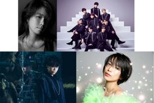 左上からAI、OCTPATH、Tani Yuuki、miwa。