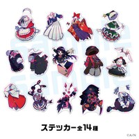 月ノ美兎「月ノ美兎は箱の中」に付属するステッカー。