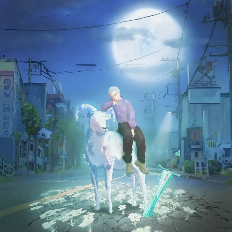 gummyboy「Moonlight Sword」配信ジャケット