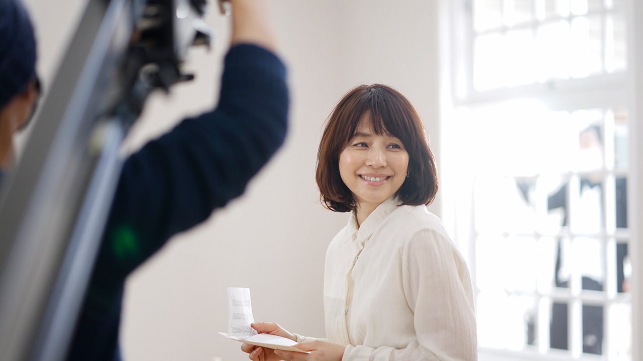 大橋トリオ「GIFT」ミュージックビデオ撮影中の様子。