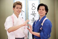 タカシとカイ。(c)フジテレビ